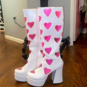 Sugar Thrillz Retro Romance Go Go Boots